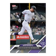 Brenton Doyle Joins 20-20 Club 2024 MLB TOPPS NOW Card 537 