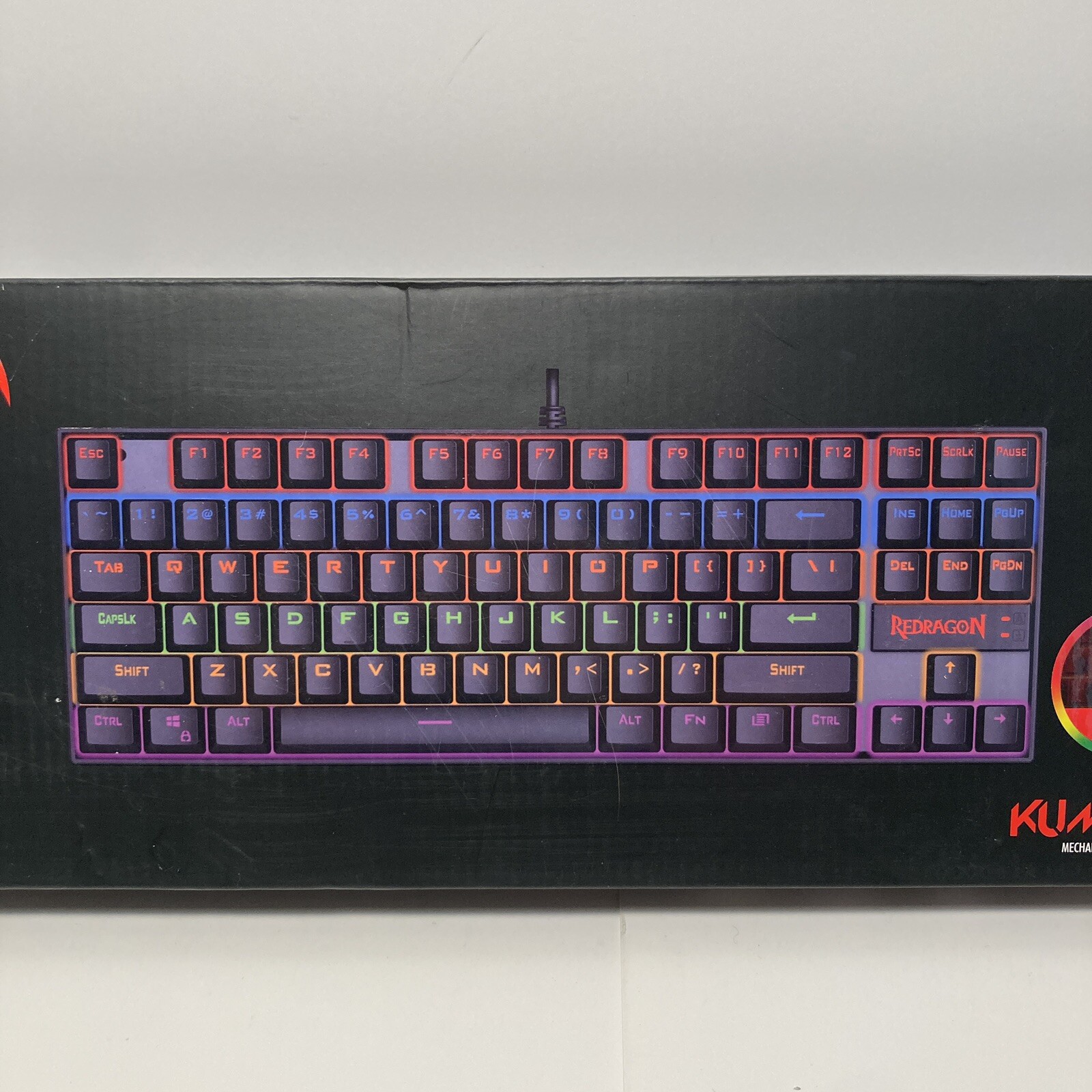 Kumara Red Dragon K552 KR Mechanical Gaming Computer Keyboard Red And ...