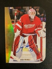 2014-15 UD SP SPA JIMMY HOWARD DIE-CUT AUTOGRAPH #94-72 RED WINGS