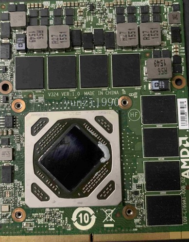 Dell Precision 7710 7720 AMD FirePRO W7170M M390X 4GB Video Graphics Card 5WHCD - 第 1/3 張圖片