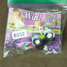 LEGO Friends 3935 four wheeler w girl minifig bunny carrot & manual **no cart**