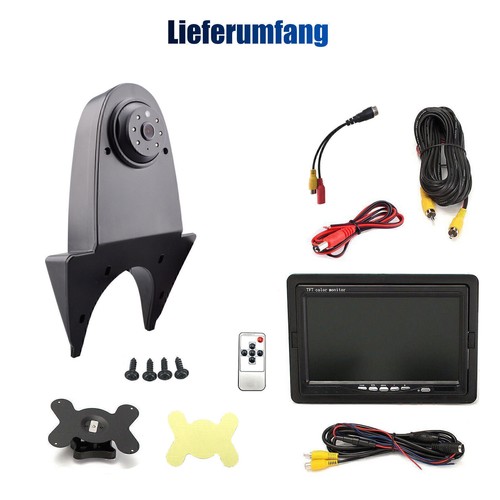 IP68 170° Rückfahrkamera Mit 7Zoll Monitor Für Mercedes Sprinter VW W906 Crafter - Bild 12 von 12