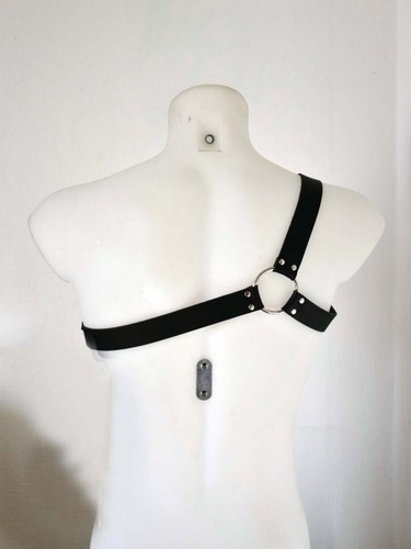 Asymmetrical harness Cross chest men's harness shoulder strap harness brutal - Picture 10 of 11