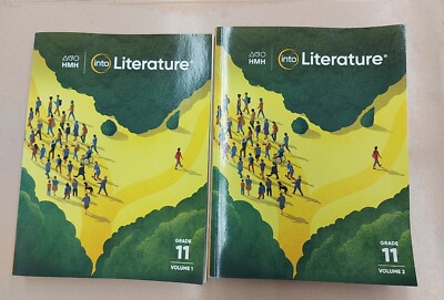 HMH Into Literature, Grade 11 -Volume 1 & 2  Paperback, 