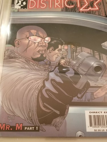District X Mutant Town Marvel Knights #1 CGC 9.8 Low Pop Report páginas blancas - Imagen 5 de 7