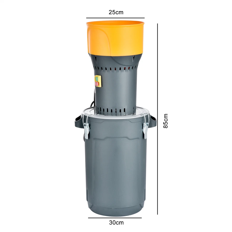 AINT 25L Getreidemühle Getreidequetsche Malzmühle Futtermühle Maismühle Grainmühle