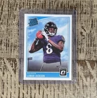 2018 Donruss Optic - Rated Rookie Lamar Jackson #167 (RC) Ravens QB RC!