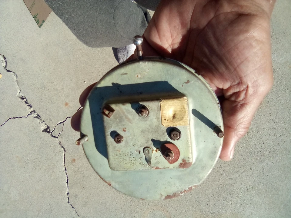 pontiac oldsmobile lasalle buick  clock 1954 - 1940 - Image 2 of 3