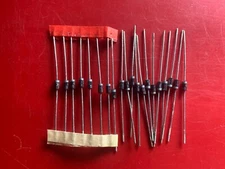 20x 1N5819 MICRO SEMICONDUCTOR DIODE SCHOTTKY 40V 1A DO41 IN5819