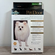 New PetSafe Small Pet Door Flap Brown Cat Dog