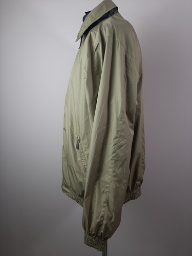 Chaqueta de golf Barbour T531 AYR reversible para hombre talla XL beige a cuadros Harrington - Imagen 11 de 16