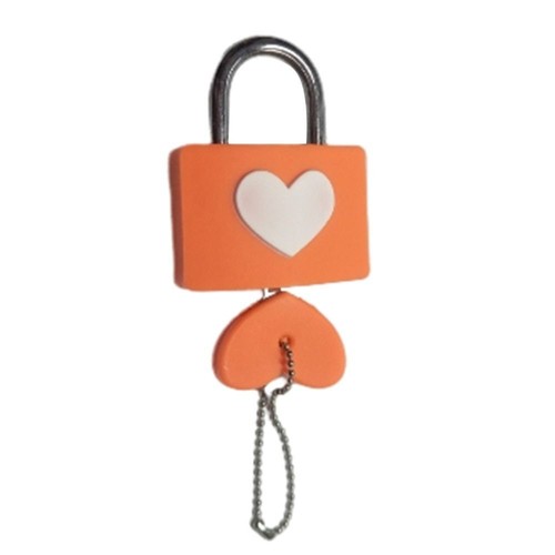 Anti-theft Concentric Lock Heart-shape Luggage Locks Home Decoration - Afbeelding 14 van 17