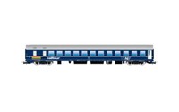 Rivarossi Schlafwagen Mu \'73 In Ten-Lackierung, Fs-Logo + Railtour-Logo, Ep. Iv
