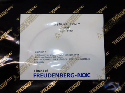 8895 Nuevo Kit de Sello de Eje de Entrada TRW HFB70, OEM# HFB700002, 71004168, AS19381 - Imagen 2 de 2