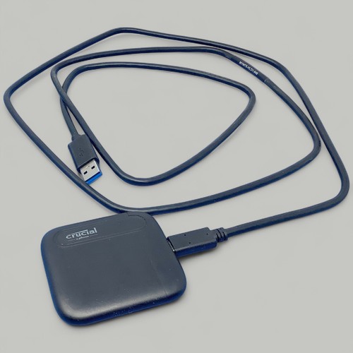 Micron Crucial X6 Series 4TB Portable SSD CT4000X6SSD9 USB 3.2 Power on count 19
