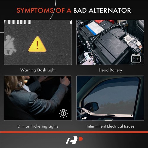 New Alternator for Ford Taurus Mercury Sable V6 3.0L 110A 12V CW 6-Groove Pulley - Bild 7 von 8