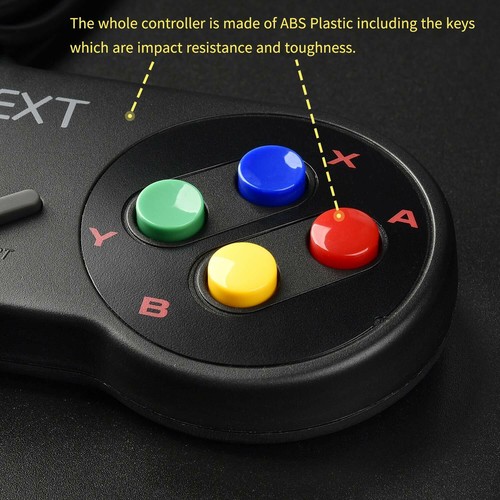 Wired/ Wireless SNES USB Controller For Windows 7 810 PC MAC Linux Raspberry Pi - Picture 28 of 88