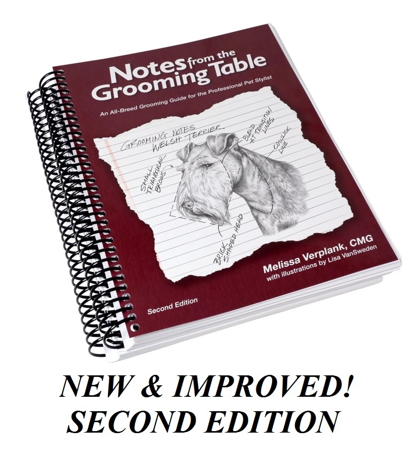 NEW&UPDATED Notes From The Grooming Table PRO DOG Groomer