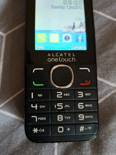 Telefono cellulare Alcatel One Touch 2045X nero, sbloccato, pulsante grande - Foto 2 di 4