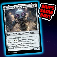 Codsworth Handy Helper - Custom Art Magic: The Gathering Playtest Card