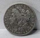 1884 O Morgan Dollar
