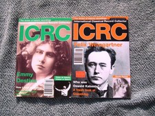 ICRC INTERNATIONAL CLASSICAL RECORD COLLECTOR Magazine 2000 2x Emmy Destinn