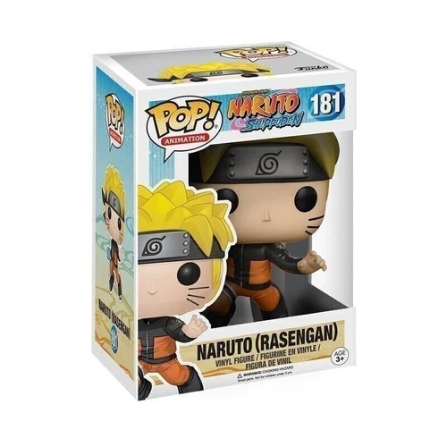 Naruto with Rasengan Funko Pop! Naruto Shippuden Vinyl Figure #181 with Case