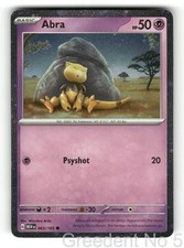 Abra 063/165 Holo Promo Miscellaneous Cards & Products Pokemon Holo Near Mint
