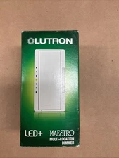 Lutron MACL-153MR-WH LED Single Pole Dimmer - White OB