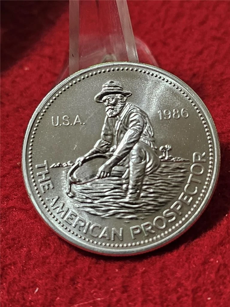 1 Oz Engelhard Prospector Silver Round for sale | eBay