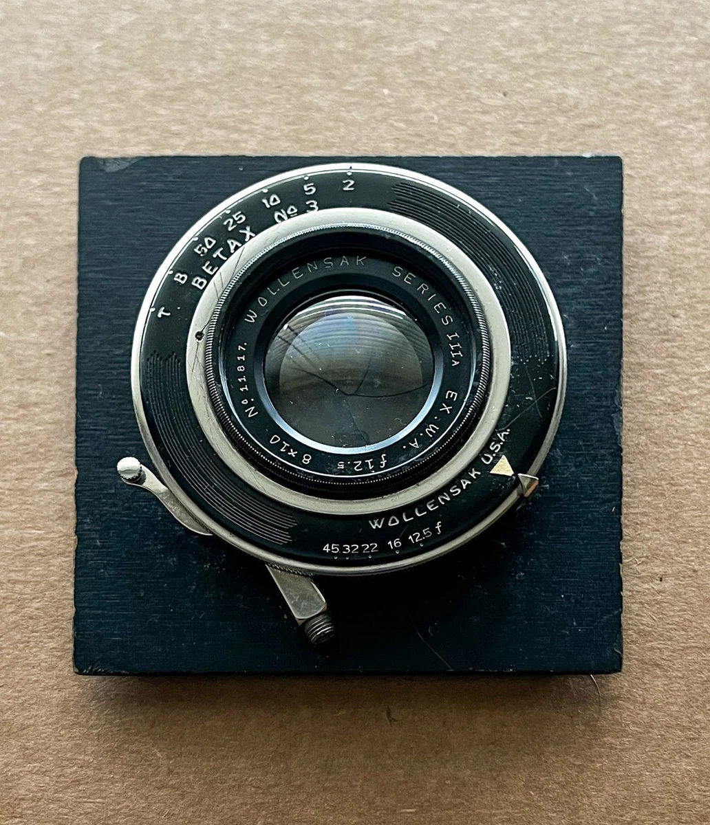 Wollensak Fixed/Prime Vintage Camera Lens for sale | eBay