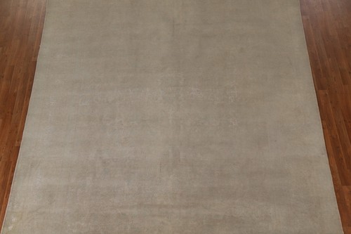 Used Traditionell Vintage Vorleger 9x13 Fuß Handgeknüpft Wolle Wohnzimmer - Bild 4 von 22