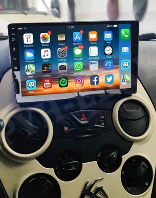 für Ford Ka 2008-2014 Android 14 Apple CarPlay 64GB Autoradio GPS NAVI SWC WIFI - Bild 1 von 4
