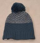 ❄️ NEW Women's Under Armour Blue Pom Pom ColdGear Knit Hat Beanie Cap Nwt — photo 4