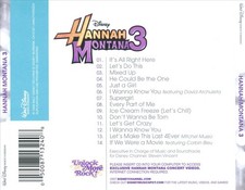 HANNAH MONTANA - HANNAH MONTANA 3 NEW CD