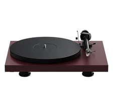 Pro-Ject DEBUT EVO 2 SATIN RED Turntable w/Pick It MM EVO Cartridge -Box Damage