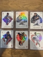 All aces 6 Card Lot No Duplicates Luis Castillo Max Scherzer Shane Bieber Burnes