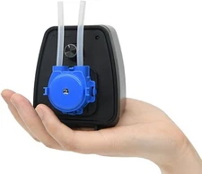 24V Mini Peristaltic Pump Adjustable Speed Low Flow Liquid Dosing Pump