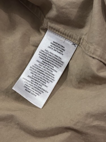 Polo Ralph Lauren Harrington Bomber Giacca Full Zip Uomo 2XL Cotone Golf Cachi - Foto 7 di 9