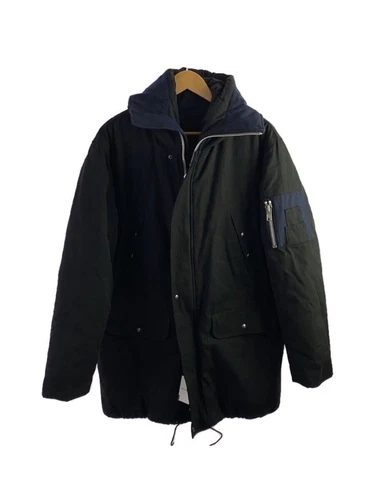 Acne Studios POP PARKA AW09 piumino con cappuccio 46 cotone nero