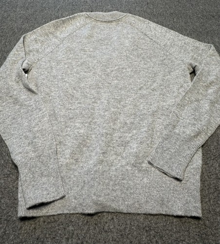 Equipment Femme Sweater Womens XS Heather Grey Madalene V Neck 100% Cashmere New - Picture 11 of 11