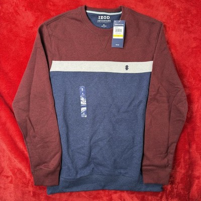 IZOD Advantage Performance Herren M Sweatshirt Rundhalsausschnitt Samtoptik