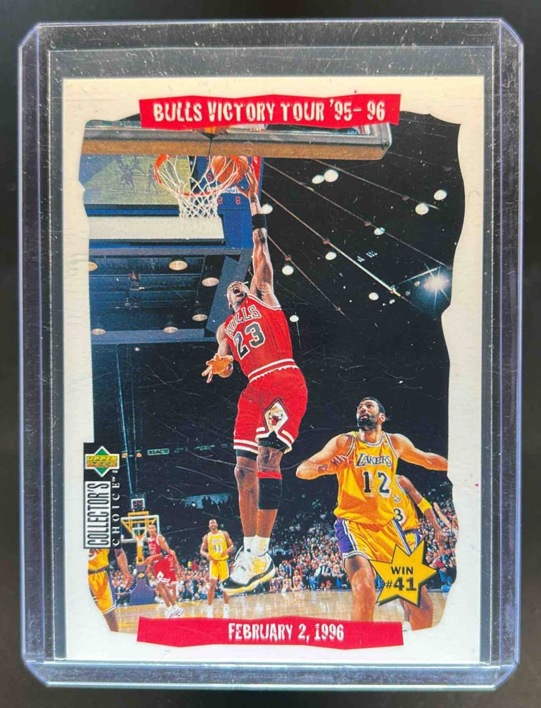 1996-97 Upper Deck Collectors Choice Italian Michael Jordan #25 Bulls