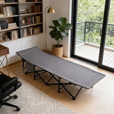 Campingbett Feldbett Klappbar Klappbett bis 200KG Campingliege inkl. Tragetasche