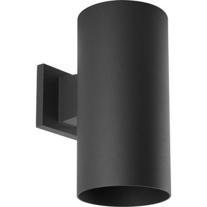 Progress Lighting 1-light Black LED 12 In. Outdoor Wall Mount Cylinder Light