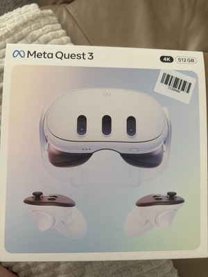 Meta Quest 3 Standalone-VR-Brille / eigenständiges VR-Headset 512 GB Weiß
