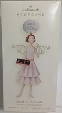Hallmark Keepsake Ornament 2008 Angel of Chocolate Down to Earth Angels