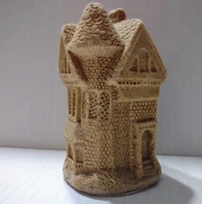 Vintage Mr. Sandman Real Sand Castle 4" Sculpture 1984 Nipigon Studios, Toronto