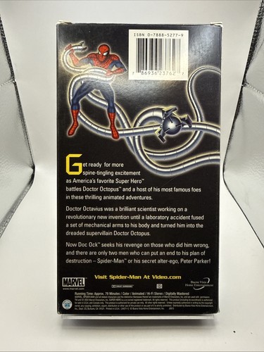 Spider-Man - Spider-Man vs. Doc Ock (VHS, 2004) - Foto 5 di 6
