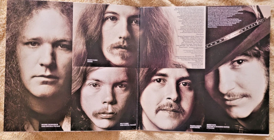 The Outlaws self-titled LP Vinyl Record 1975 Arista Southern Rock EX Foto 2 de 4